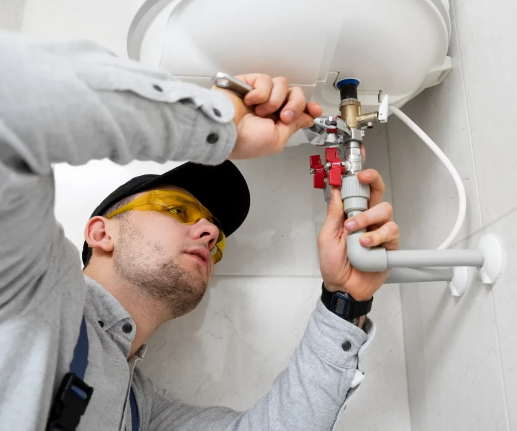 Entretien des equipements de chauffe eau