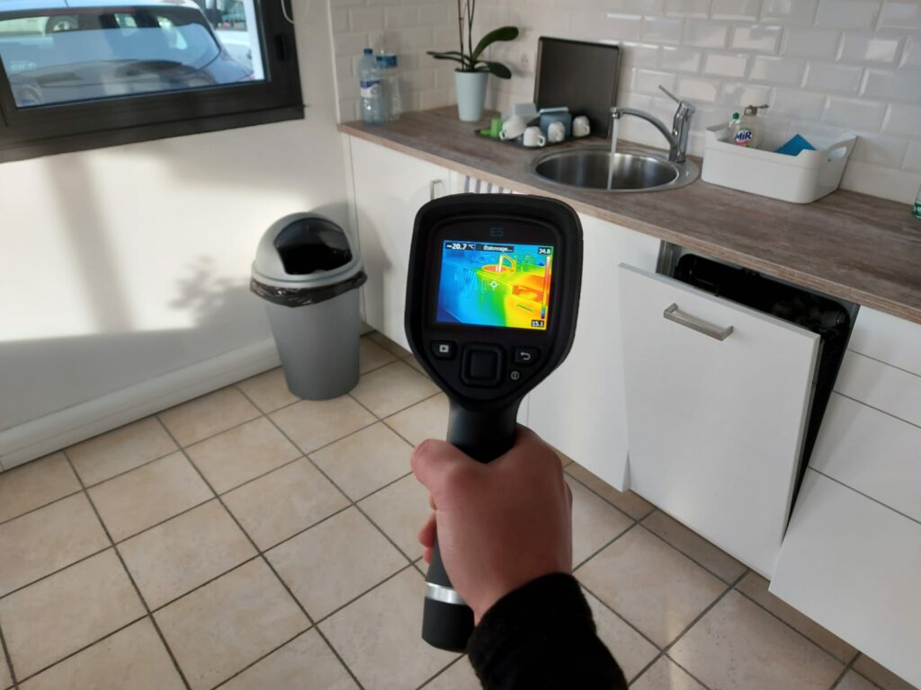 Recherche de fuite sans destruction